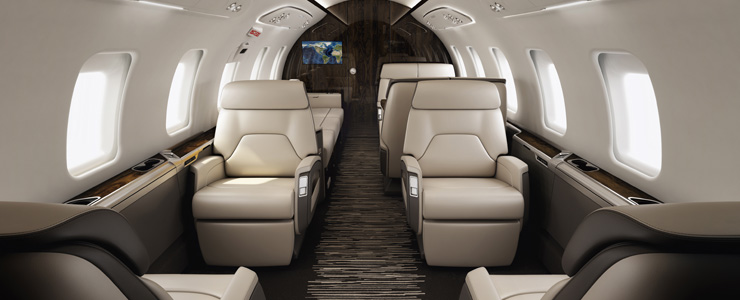 Business Jet Interior